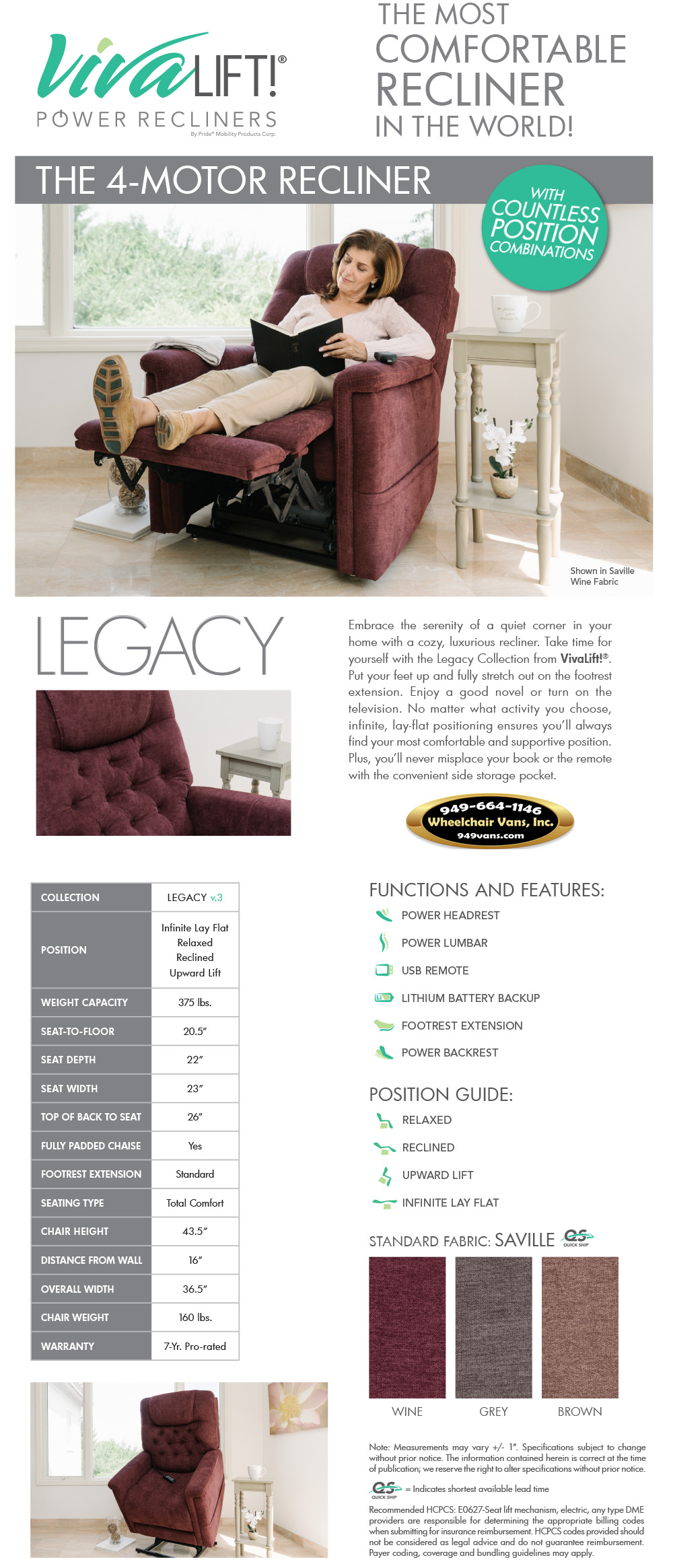 Best Prices on Pride Mobility VivaLift Legacy v.3 Liftchair Recliner Sales Event Best Prices on Pride Mobility VivaLift Legacy v.3 Liftchair Recliner Sales Event