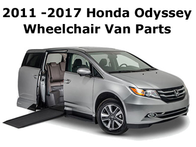 2011 to 2017 Honda Wheelchair Van Parts