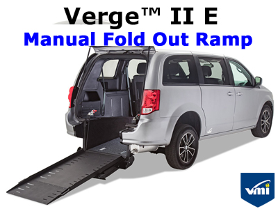 Verge II E Manual Fold Out Ramp Wheelchair Van Conversion