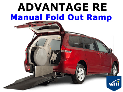 Advantage RE Manual Fold Out Ramp Wheelchair Van Conversion