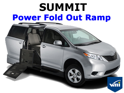 Summit Power Fold Out Ramp Wheelchair Van Conversion