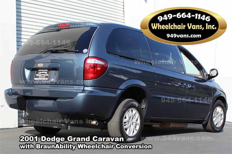 2001 Dodge Grand Caravan with Vision Rear Loading Wheelchair Van Conversion