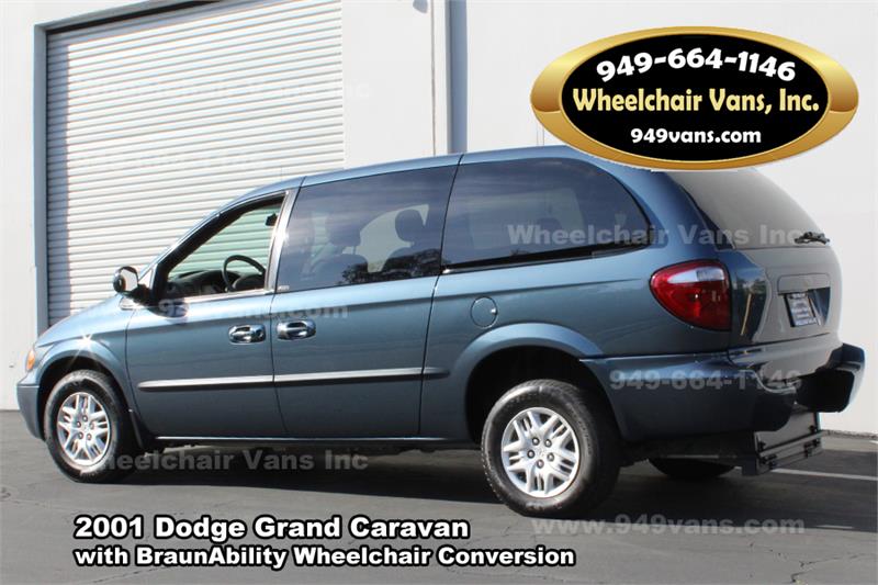 2001 Dodge Grand Caravan with Vision Rear Loading Wheelchair Van Conversion