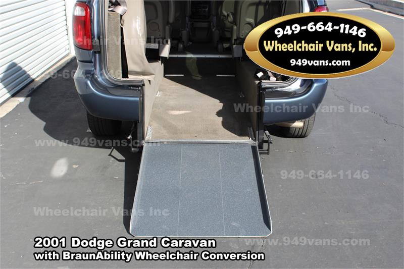 2001 Dodge Grand Caravan with Vision Rear Loading Wheelchair Van Conversion