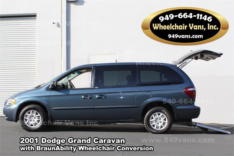 2001 Dodge Grand Caravan with Vision Rear Loading Wheelchair Van Conversion