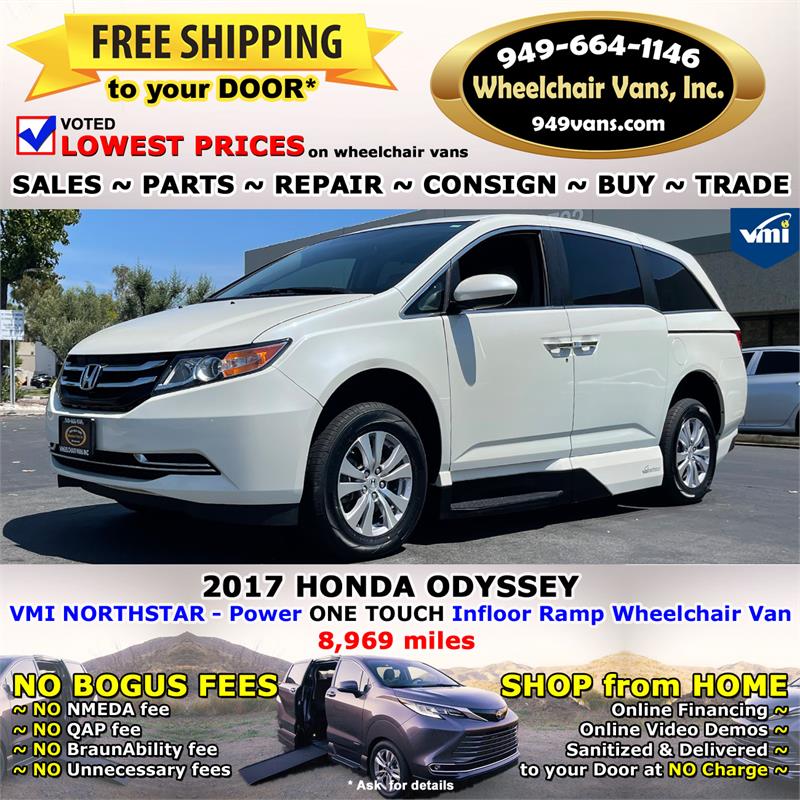 Vmi Honda Odyssey Wheelchair Conversion