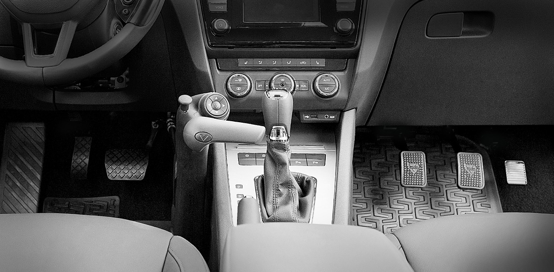The Veigel Dual Control has been standard for driver education vehicles for almost 100 years. The Veigel Dual Control has been standard for driver education vehicles for almost 100 years.